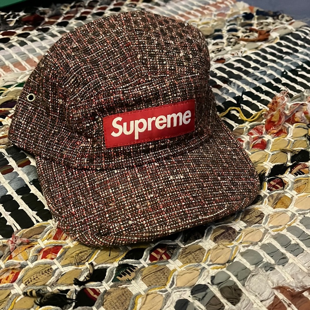 Supreme Tweed Camp Cap